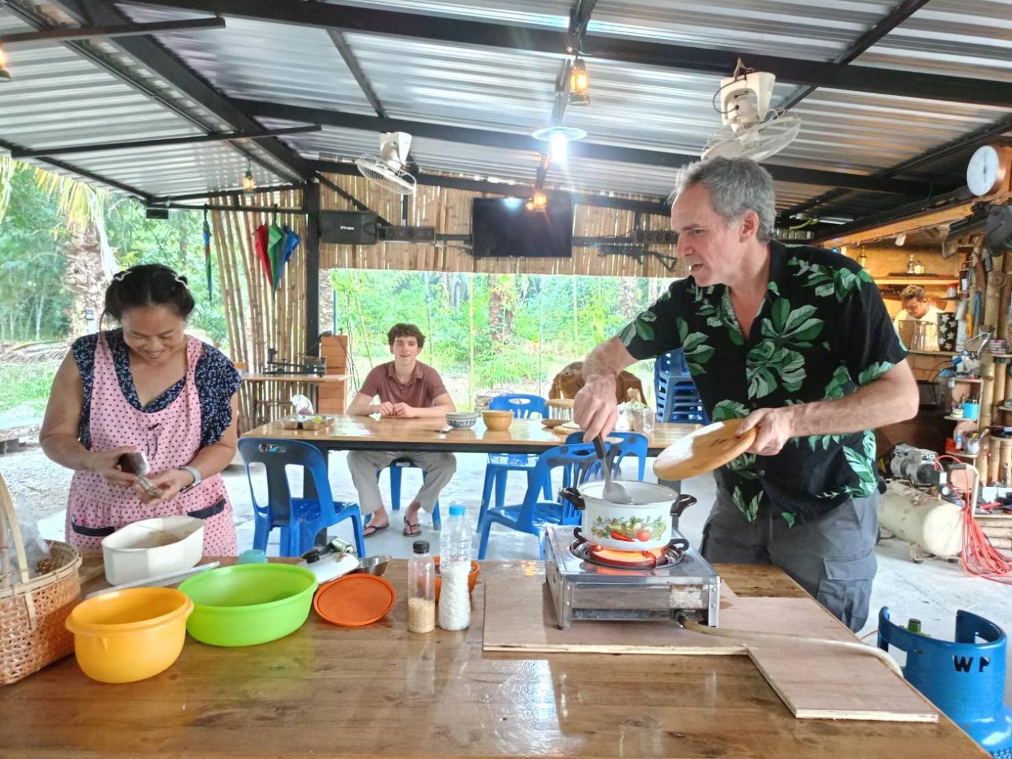 Green Garden Homestay Ban Khlong Wa 外观 照片